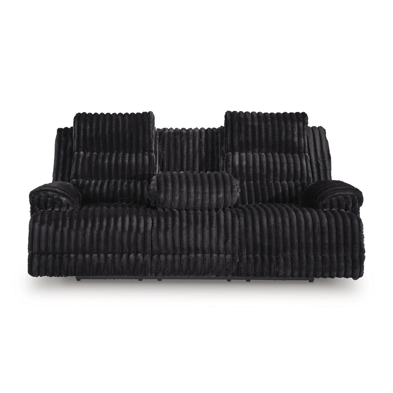  Manufacturer Color_Onyx  -- Rhine Falls PC4280599 Reclining Power Sofa with Drop Down Table IMAGE 3