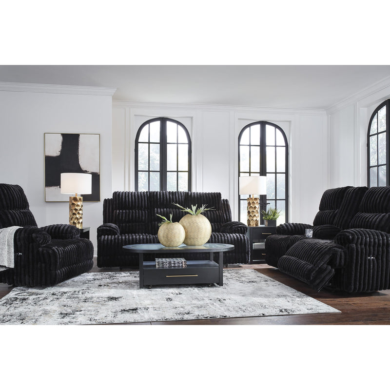  Manufacturer Color_Onyx  -- Rhine Falls PC4280599 Reclining Power Sofa with Drop Down Table IMAGE 9