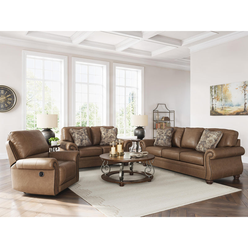  Manufacturer Color_Earth  -- Chasemore Stationary Leather Look Sofa IMAGE 12