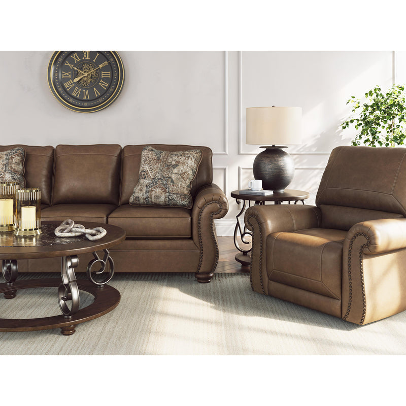  Manufacturer Color_Earth  -- Chasemore Stationary Leather Look Sofa IMAGE 9