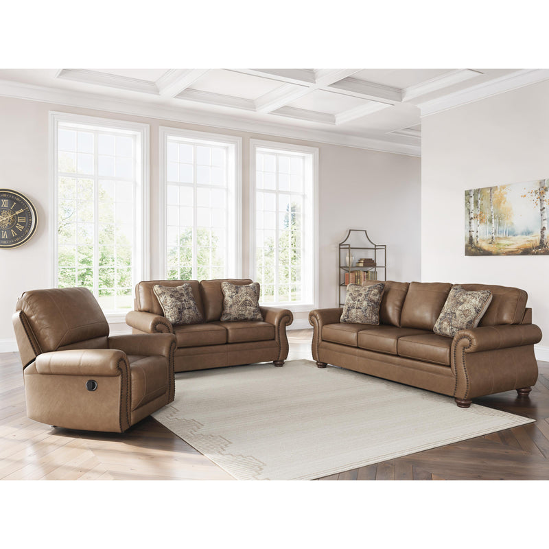  Manufacturer Color_Earth  -- Chasemore Swivel Glider Leather Look Recliner IMAGE 12