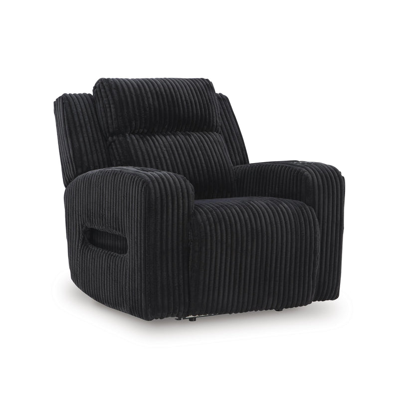  Manufacturer Color_Black  Motion Type_Power  -- Forest Lake Power Fabric Recliner IMAGE 1