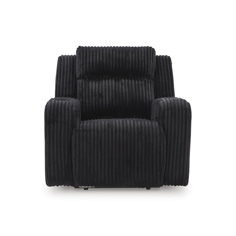  Manufacturer Color_Black  Motion Type_Power  -- Forest Lake Power Fabric Recliner IMAGE 3