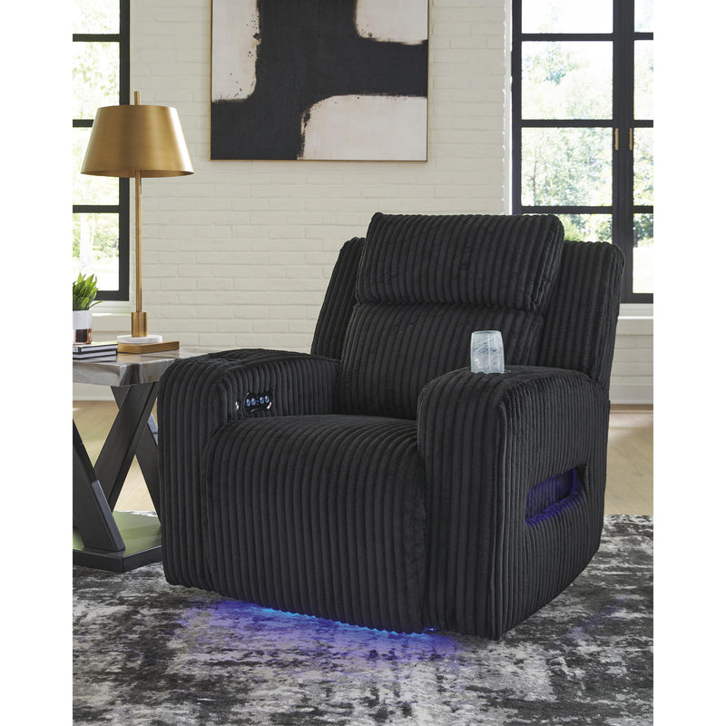  Manufacturer Color_Black  Motion Type_Power  -- Forest Lake Power Fabric Recliner IMAGE 6