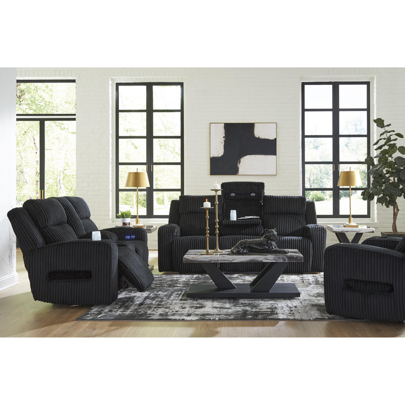  Manufacturer Color_Black  Motion Type_Power Recline  -- Forest Lake Power Reclining Fabric Sofa IMAGE 20