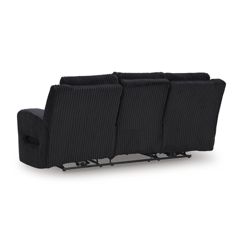  Manufacturer Color_Black  Motion Type_Power Recline  -- Forest Lake Power Reclining Fabric Sofa IMAGE 4
