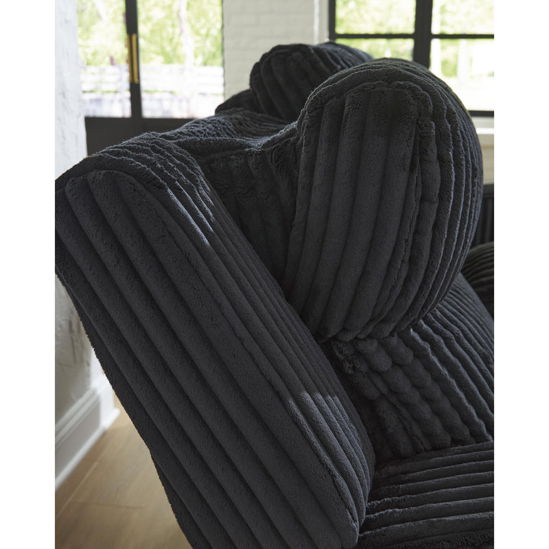  Manufacturer Color_Black  Motion Type_Power Recline  -- Forest Lake Power Reclining Fabric Sofa IMAGE 8