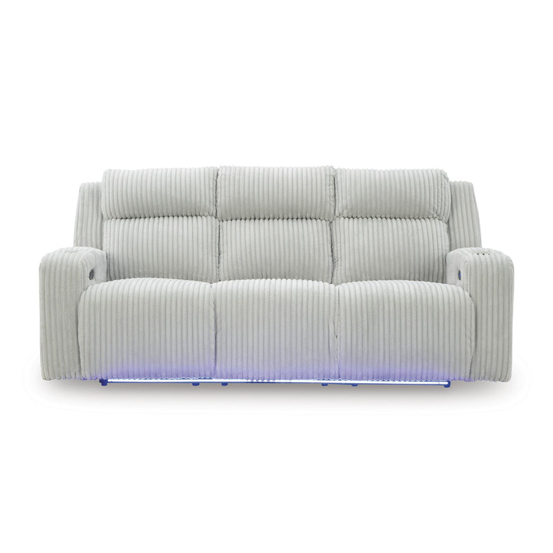  Manufacturer Color_Alloy  Motion Type_Power Recline  -- Forest Lake PC6420315 Power Reclining Sofa with Adjustable Headrest IMAGE 4