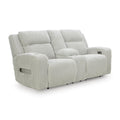 Manufacturer Color_Alloy  Motion Type_Power Recline  -- Forest Lake PC6420318 Power Reclining Loveseat with Console and Adjustable Headrest IMAGE 1