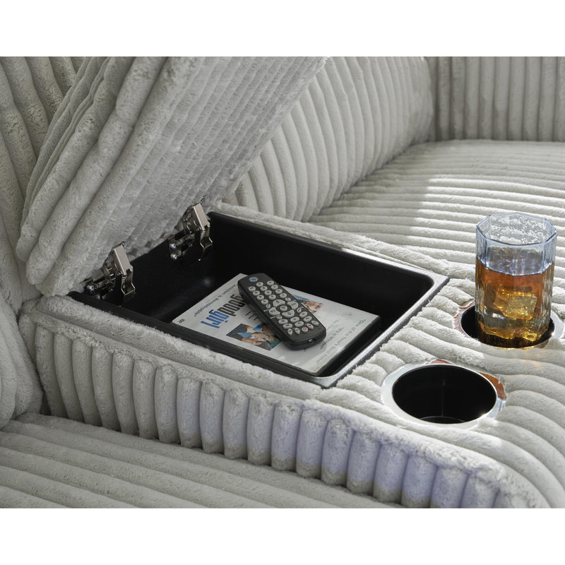  Manufacturer Color_Alloy  Motion Type_Power Recline  -- Forest Lake PC6420318 Power Reclining Loveseat with Console and Adjustable Headrest IMAGE 9