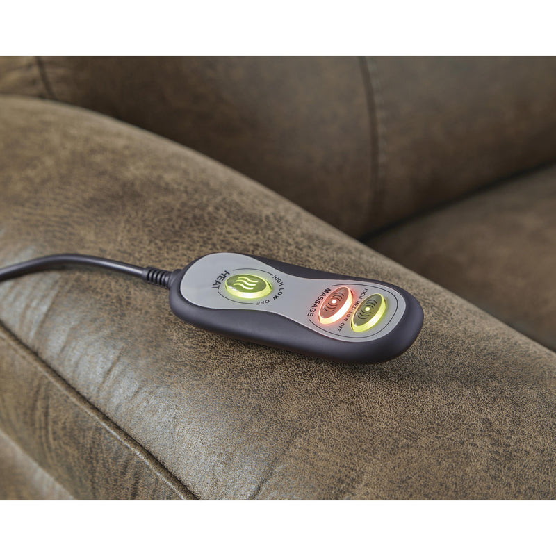  Manufacturer Color_Earth  -- Stockworth Rocker Leather Look Recliner IMAGE 8