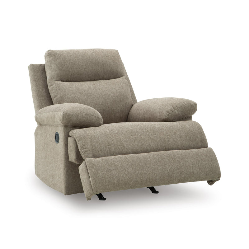  Manufacturer Color_Mocha  -- Side Swipe Rocker Fabric Recliner IMAGE 2