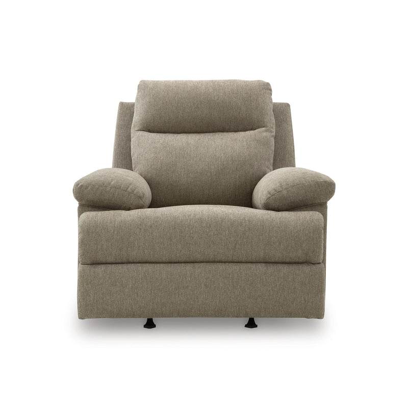  Manufacturer Color_Mocha  -- Side Swipe Rocker Fabric Recliner IMAGE 3