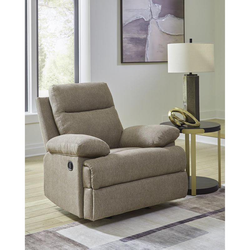  Manufacturer Color_Mocha  -- Side Swipe Rocker Fabric Recliner IMAGE 5