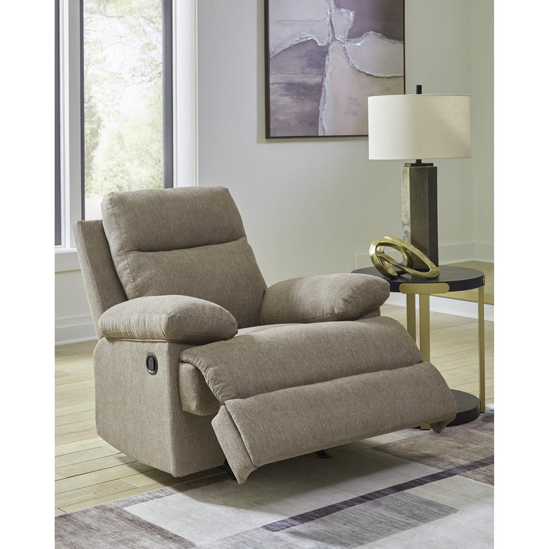  Manufacturer Color_Mocha  -- Side Swipe Rocker Fabric Recliner IMAGE 6