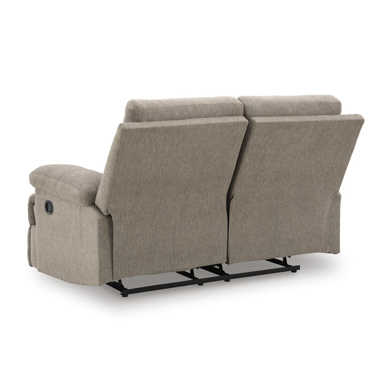  Manufacturer Color_Mocha  -- Side Swipe Reclining Fabric Loveseat IMAGE 5