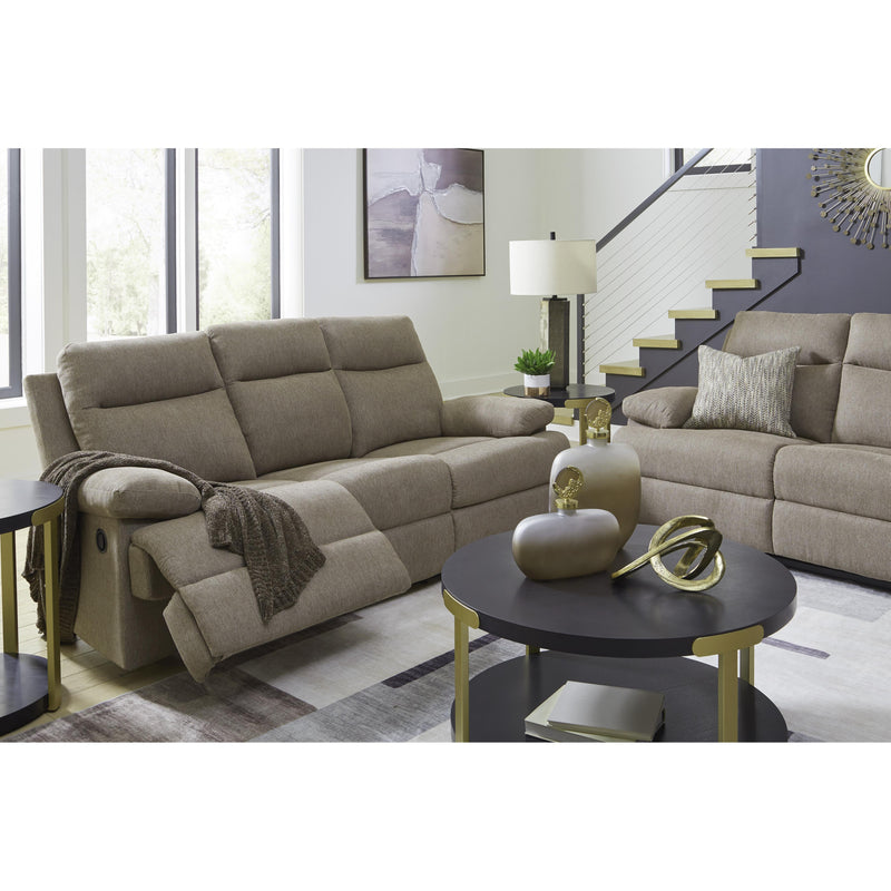  Manufacturer Color_Mocha  -- Side Swipe Stationary Fabric Sofa IMAGE 14