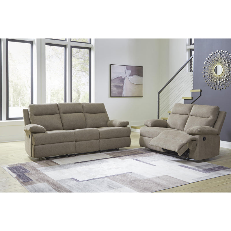  Manufacturer Color_Mocha  -- Side Swipe Stationary Fabric Sofa IMAGE 16