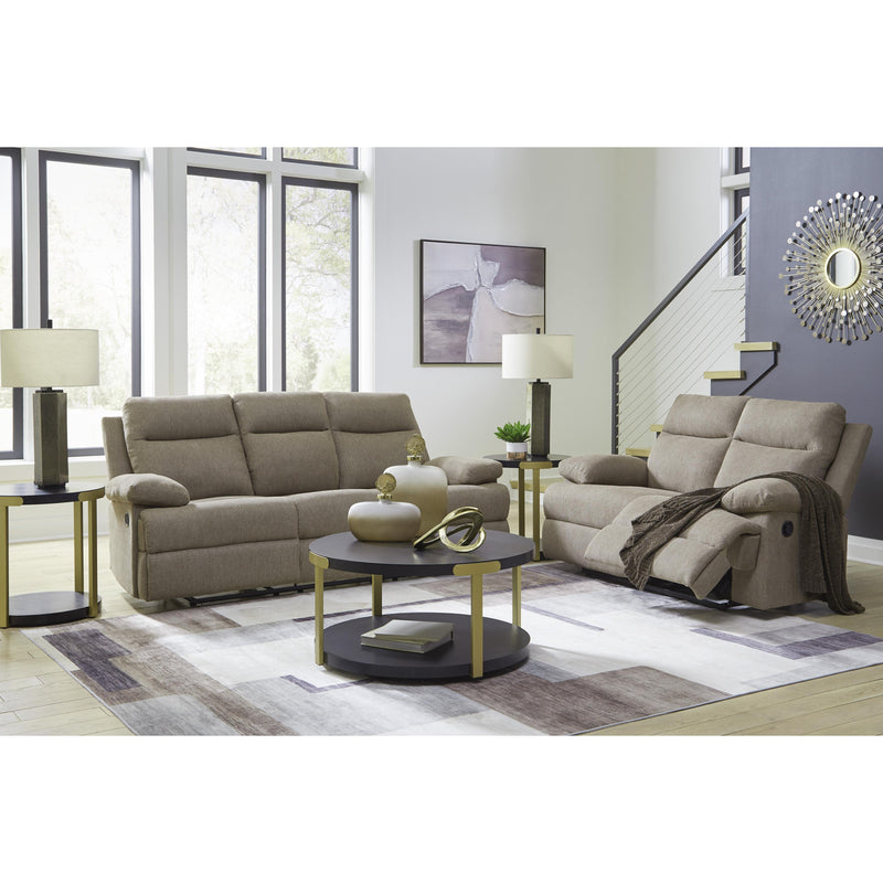  Manufacturer Color_Mocha  -- Side Swipe Stationary Fabric Sofa IMAGE 17