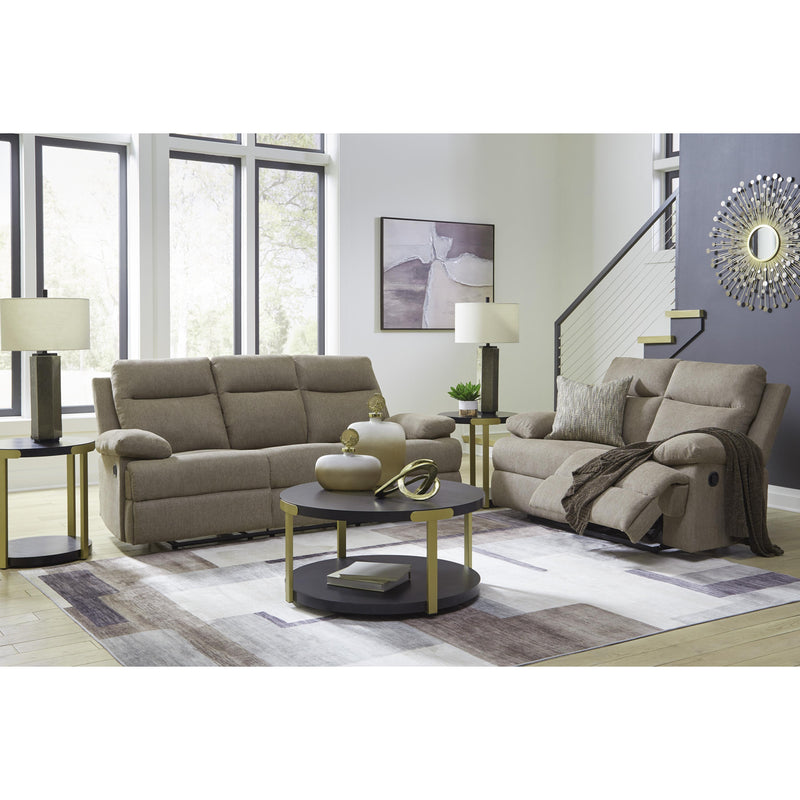  Manufacturer Color_Mocha  -- Side Swipe Stationary Fabric Sofa IMAGE 18