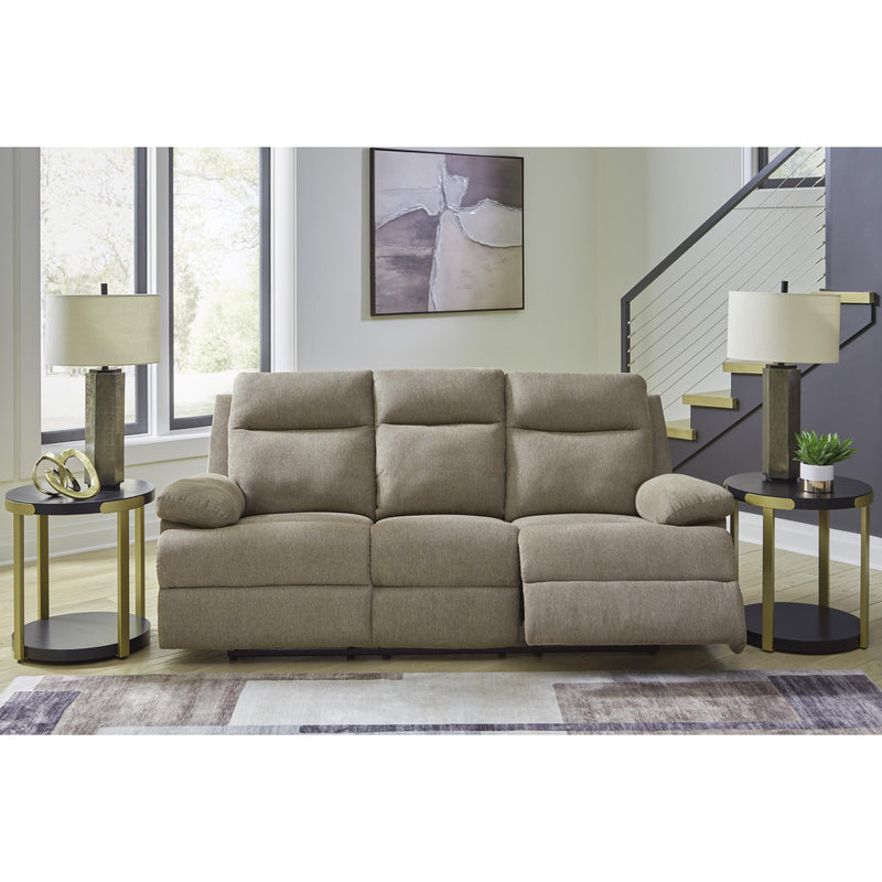  Manufacturer Color_Mocha  -- Side Swipe Stationary Fabric Sofa IMAGE 7