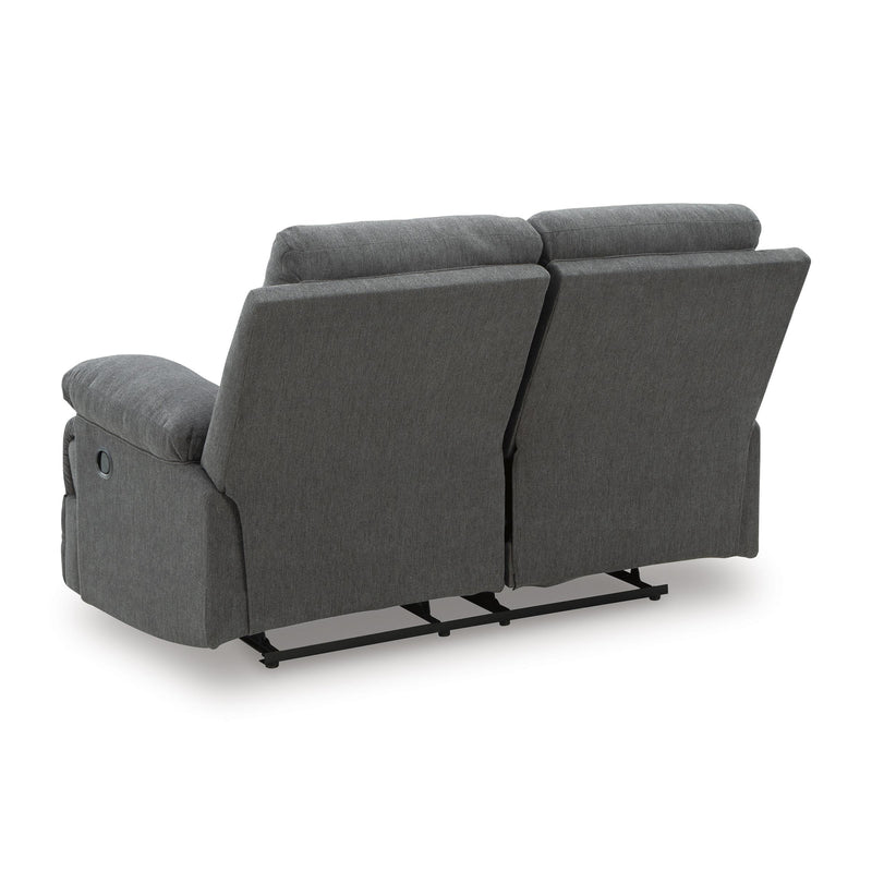  Manufacturer Color_Charcoal  -- Side-Swipe PC9140686 Reclining Loveseat IMAGE 4