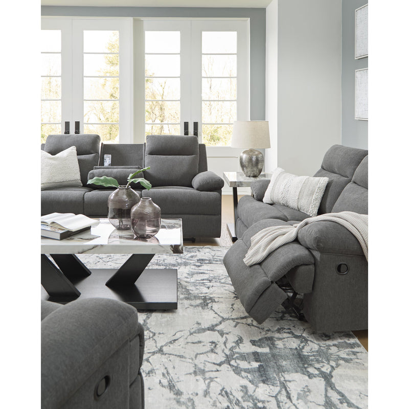  Manufacturer Color_Charcoal  -- Side-Swipe PC9140686 Reclining Loveseat IMAGE 9