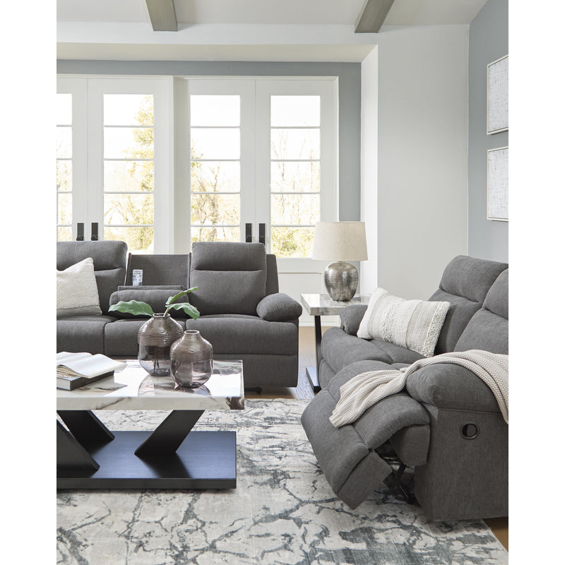  Manufacturer Color_Charcoal  -- Side-Swipe PC9140689 Reclining Sofa with Drop Down Table IMAGE 13