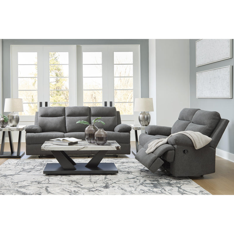  Manufacturer Color_Charcoal  -- Side-Swipe PC9140689 Reclining Sofa with Drop Down Table IMAGE 18