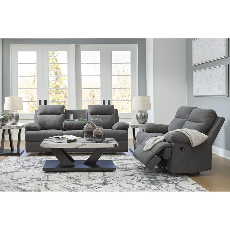  Manufacturer Color_Charcoal  -- Side-Swipe PC9140689 Reclining Sofa with Drop Down Table IMAGE 20