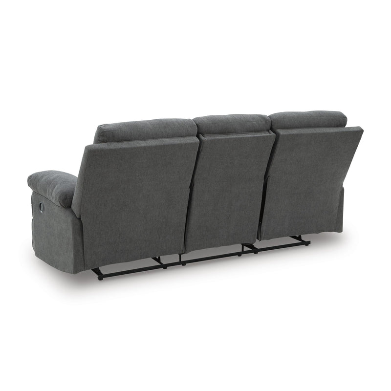  Manufacturer Color_Charcoal  -- Side-Swipe PC9140689 Reclining Sofa with Drop Down Table IMAGE 5
