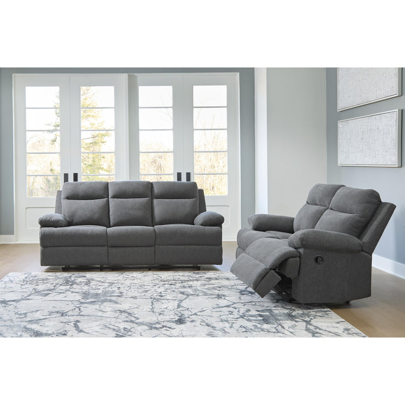  Manufacturer Color_Charcoal  -- Side-Swipe PC9140689 Reclining Sofa with Drop Down Table IMAGE 9