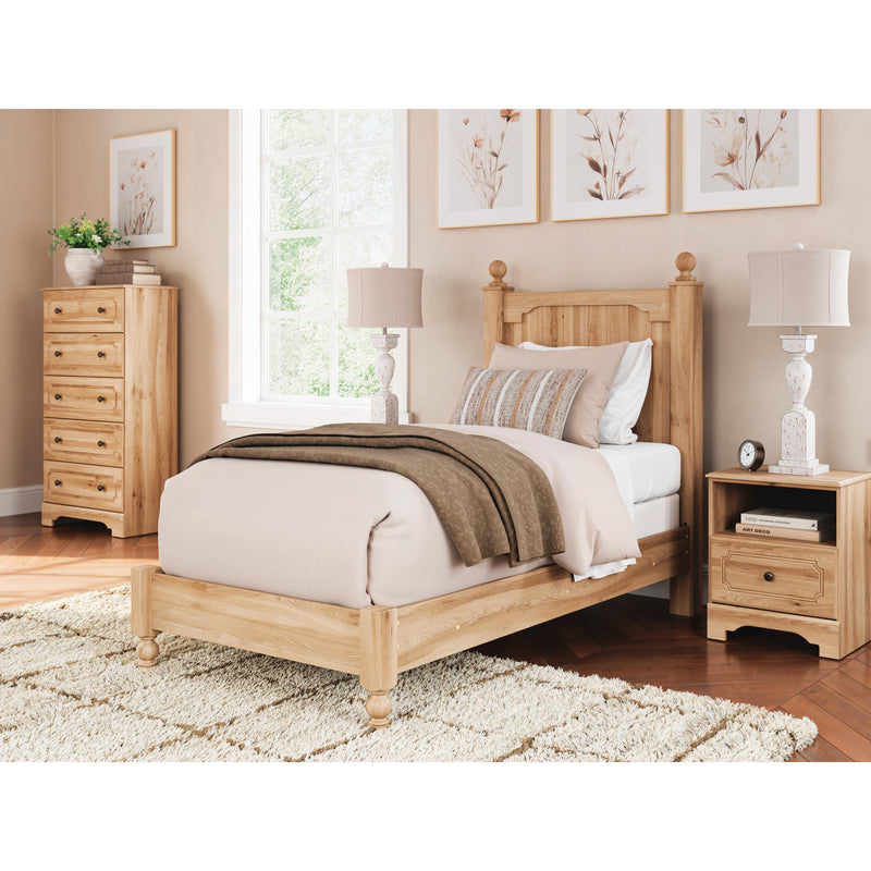  Size_Twin  -- Aleaport Panel Bed IMAGE 9