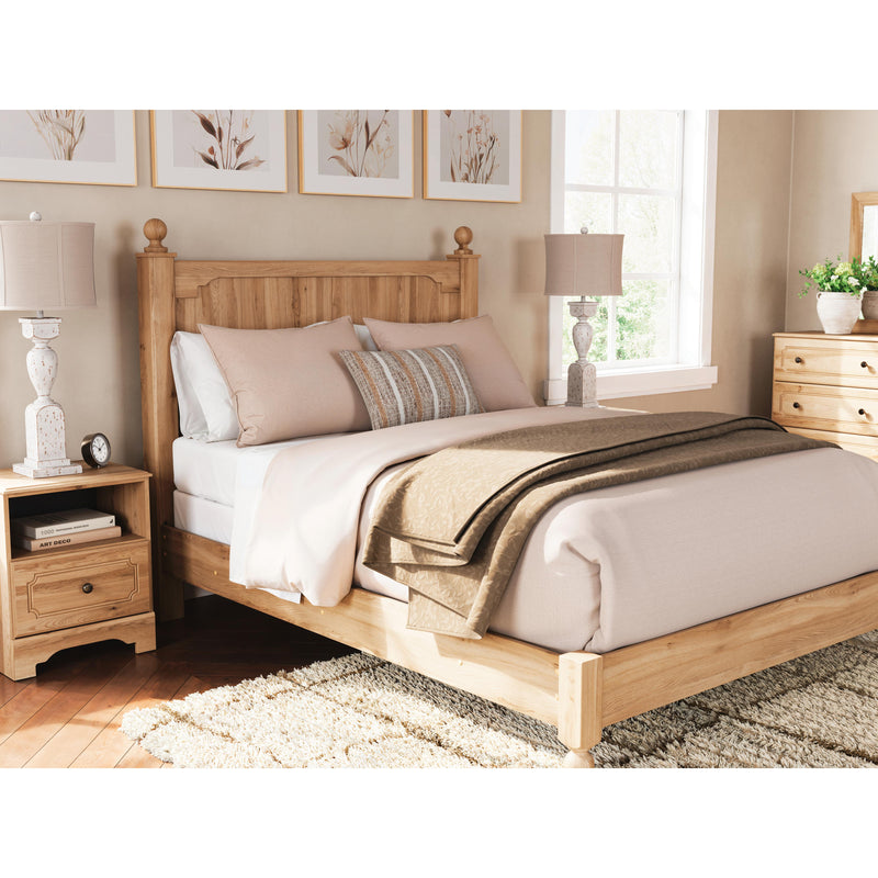  Size_Queen  -- Aleaport PCB1075B7 Queen Panel Bed IMAGE 9