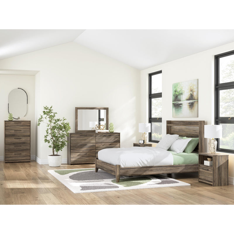 Size_Queen  -- Elbrim Panel Bed IMAGE 8