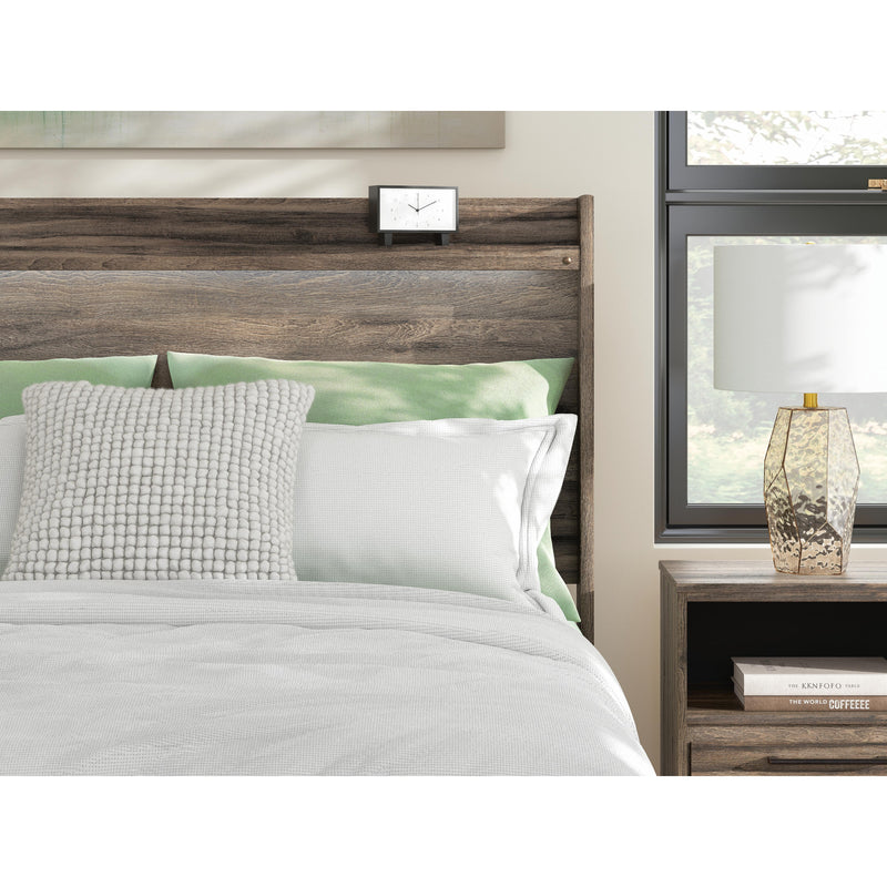  Size_Queen  -- Elbrim Panel Bed with Storage IMAGE 7