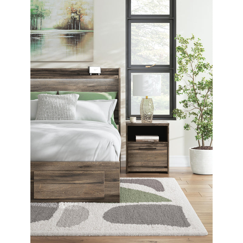  Size_Queen  -- Elbrim Panel Bed with Storage IMAGE 8
