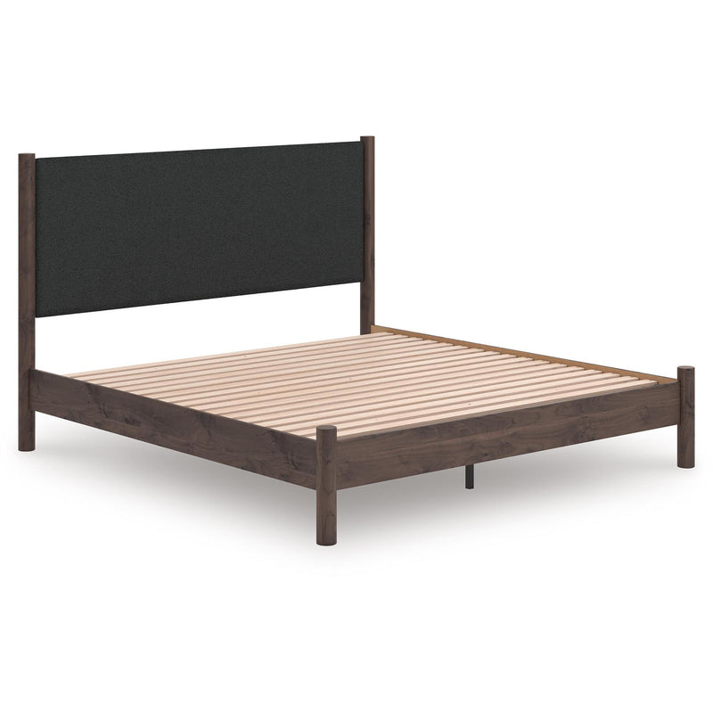  Size_King  --  Pamytta PCB2614B28 King Upholstered Panel Platform Bed IMAGE 5
