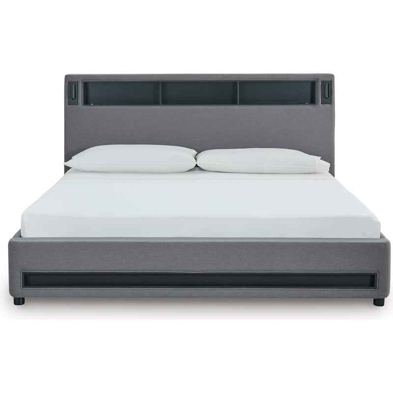 Size_California King  -- Verishaw PCB2721B22 California King Upholstered Bed IMAGE 5