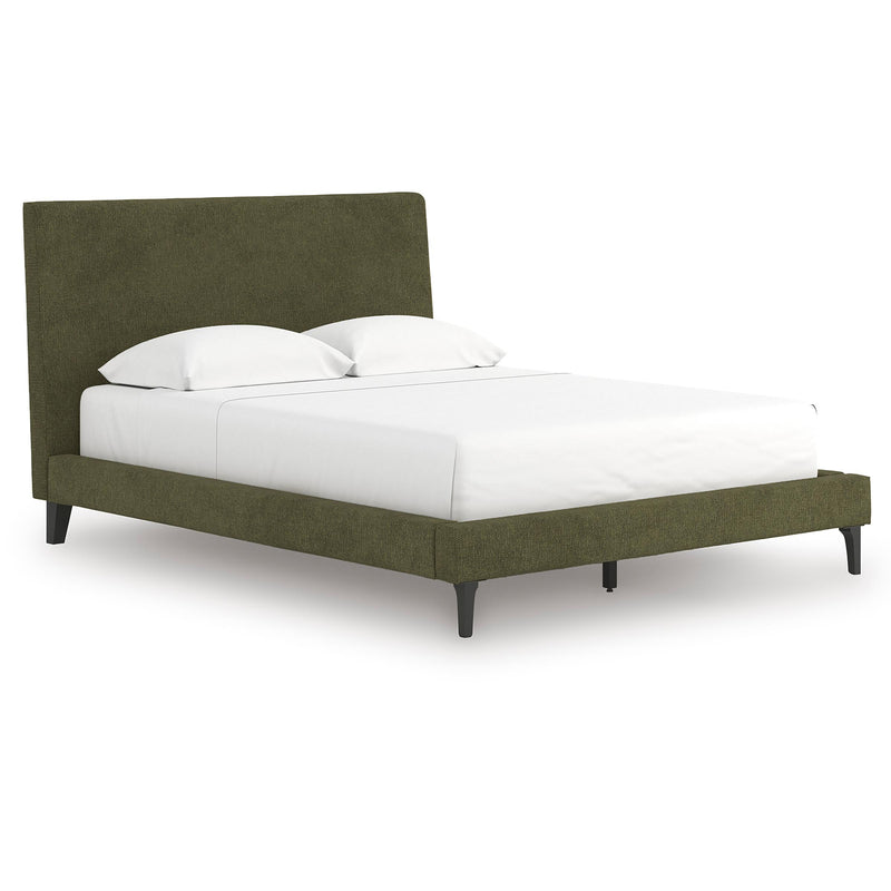  Size_Queen  -- Chirason PCB3367-81 Queen Upholstered Bed with Roll Slats IMAGE 1