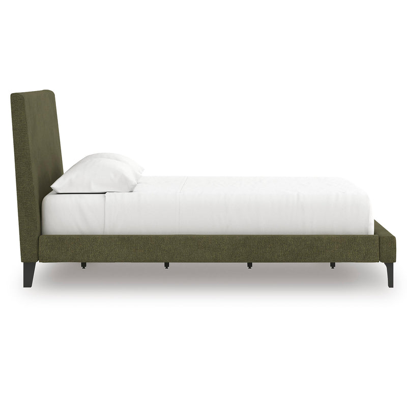  Size_Queen  -- Chirason PCB3367-81 Queen Upholstered Bed with Roll Slats IMAGE 3