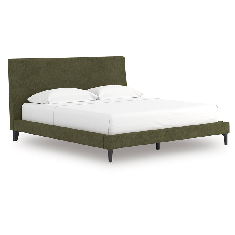  Size_King  -- Chirason PCB3367-82 King Upholstered Bed with Roll Slats IMAGE 1