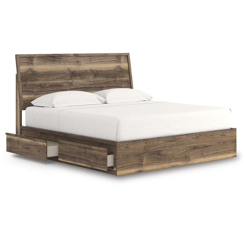  Size_King  -- Chirason Panel Bed with Storage IMAGE 2
