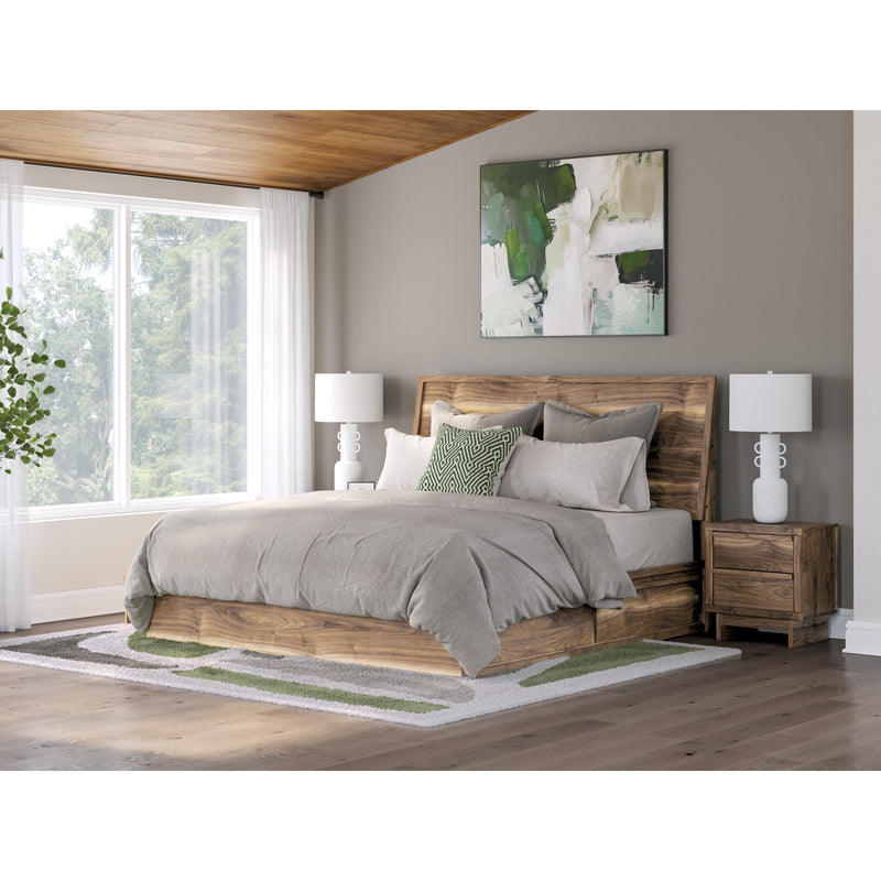  Size_King  -- Chirason Panel Bed with Storage IMAGE 9