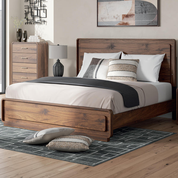  Size_Queen  -- Fortlorn Panel Bed IMAGE 1