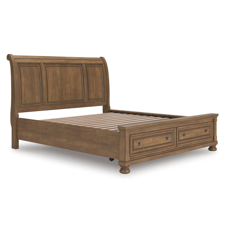  Size_California King  -- Feddinger PCB779B9 California King Storage Sleigh Bed IMAGE 6