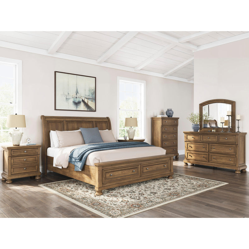  Size_California King  -- Feddinger PCB779B9 California King Storage Sleigh Bed IMAGE 9