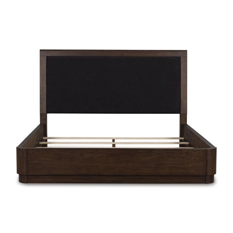  Size_Queen  -- Dilenno Upholstered Panel Bed IMAGE 2