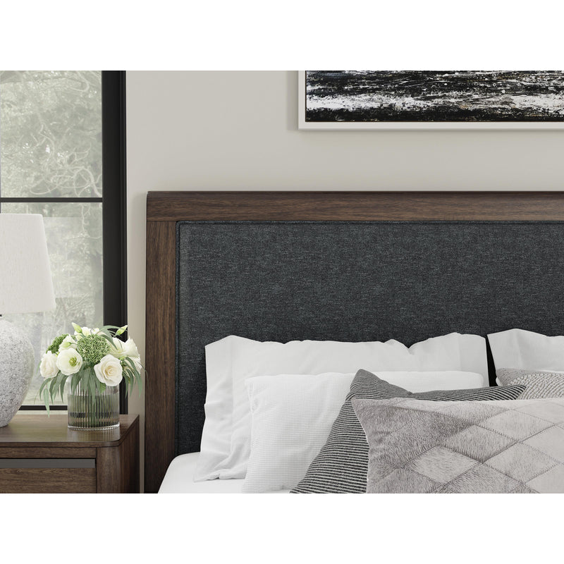  Size_Queen  -- Dilenno Upholstered Panel Bed IMAGE 5