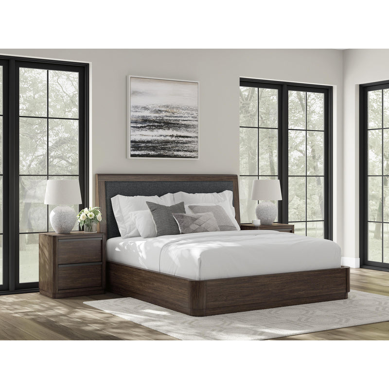  Size_King  -- Dilenno PCB857B8 King Upholstered Panel Bed IMAGE 4